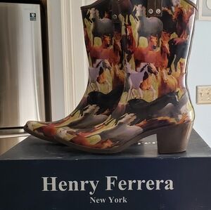 Henry Ferrera NY rubber boots